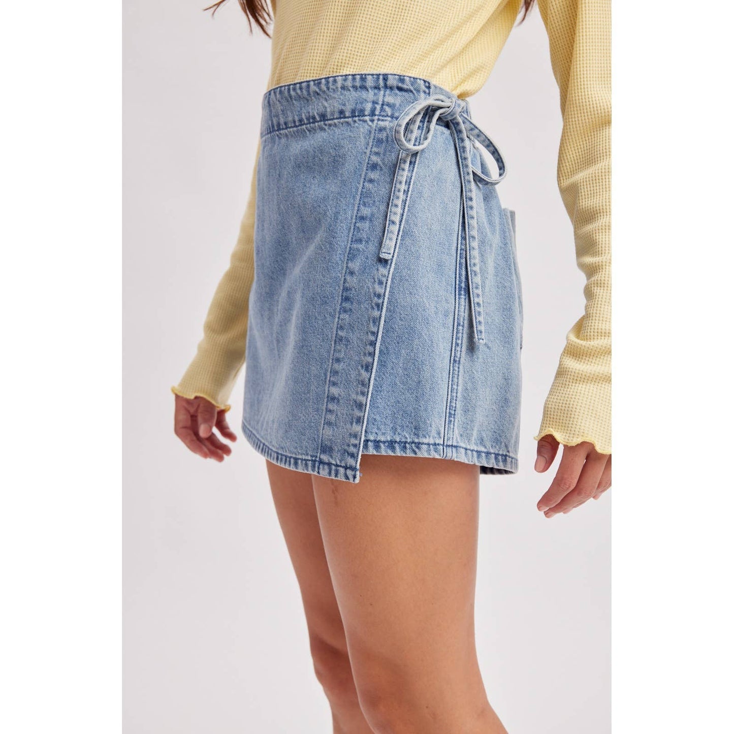 Harbor Café Denim Skort