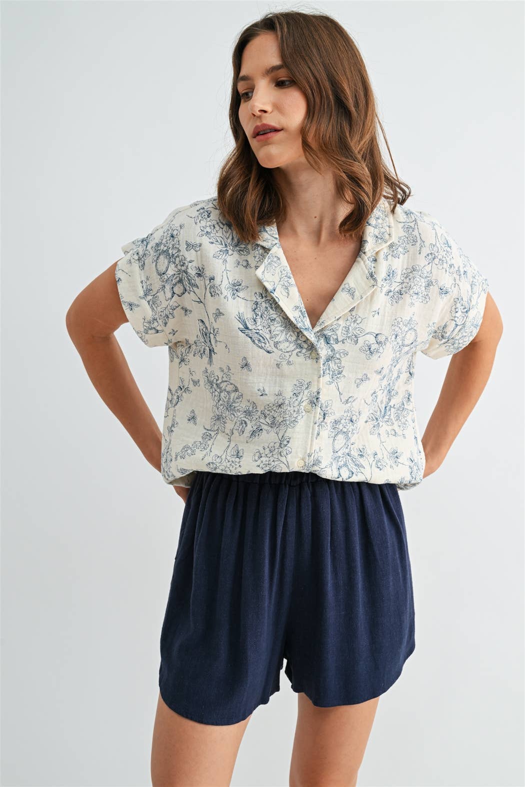 Blue Skies Button Down