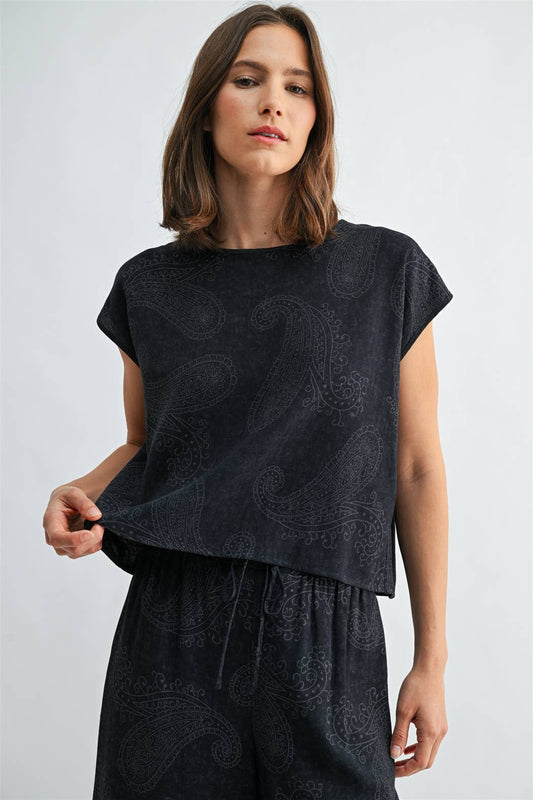Midnight Garden Top