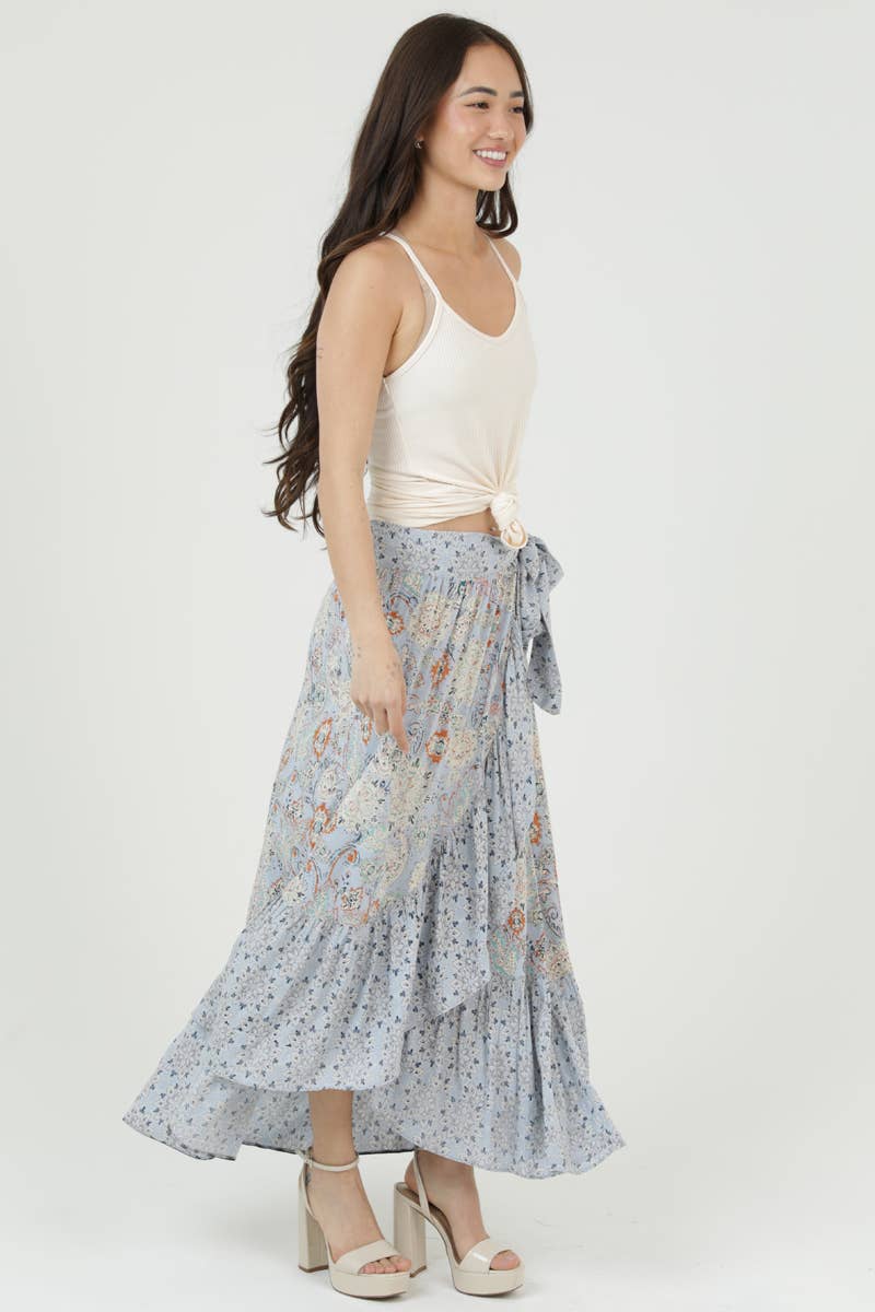 Market Morning Wrap Skirt