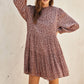 Dainty Paisley Swing Dress