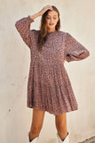 Dainty Paisley Swing Dress