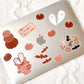 Here for the Boos Halloween Sticker, 3x2 in.