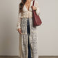 Lace Ruffle Maxi Duster