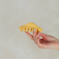 Canary Yellow Claw Clip