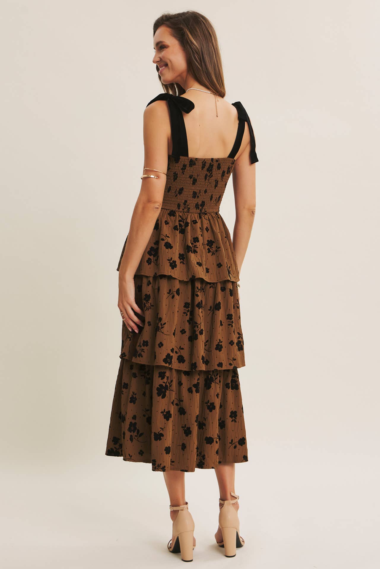 Standout Tiered Midi Dress