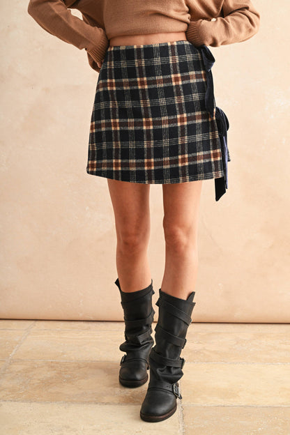 Plaid Pattern Plaid Skirt