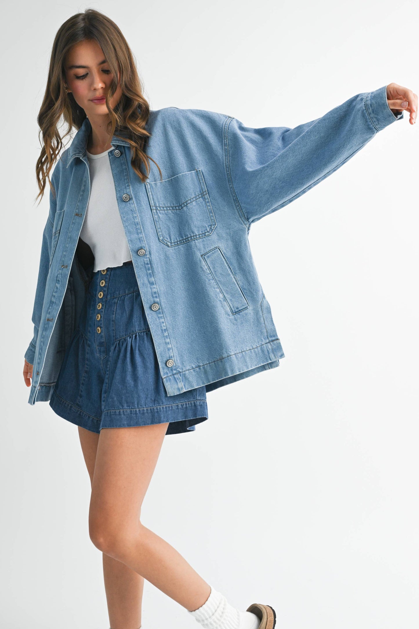 Utility Denim Jacket