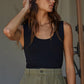 Double Layered Seamless Top (Multiple Colors)