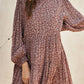 Dainty Paisley Swing Dress