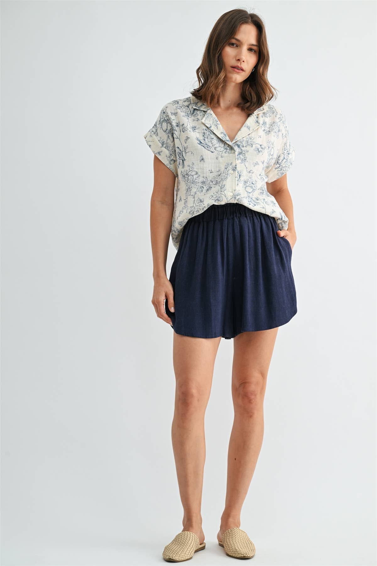 Blue Skies Button Down