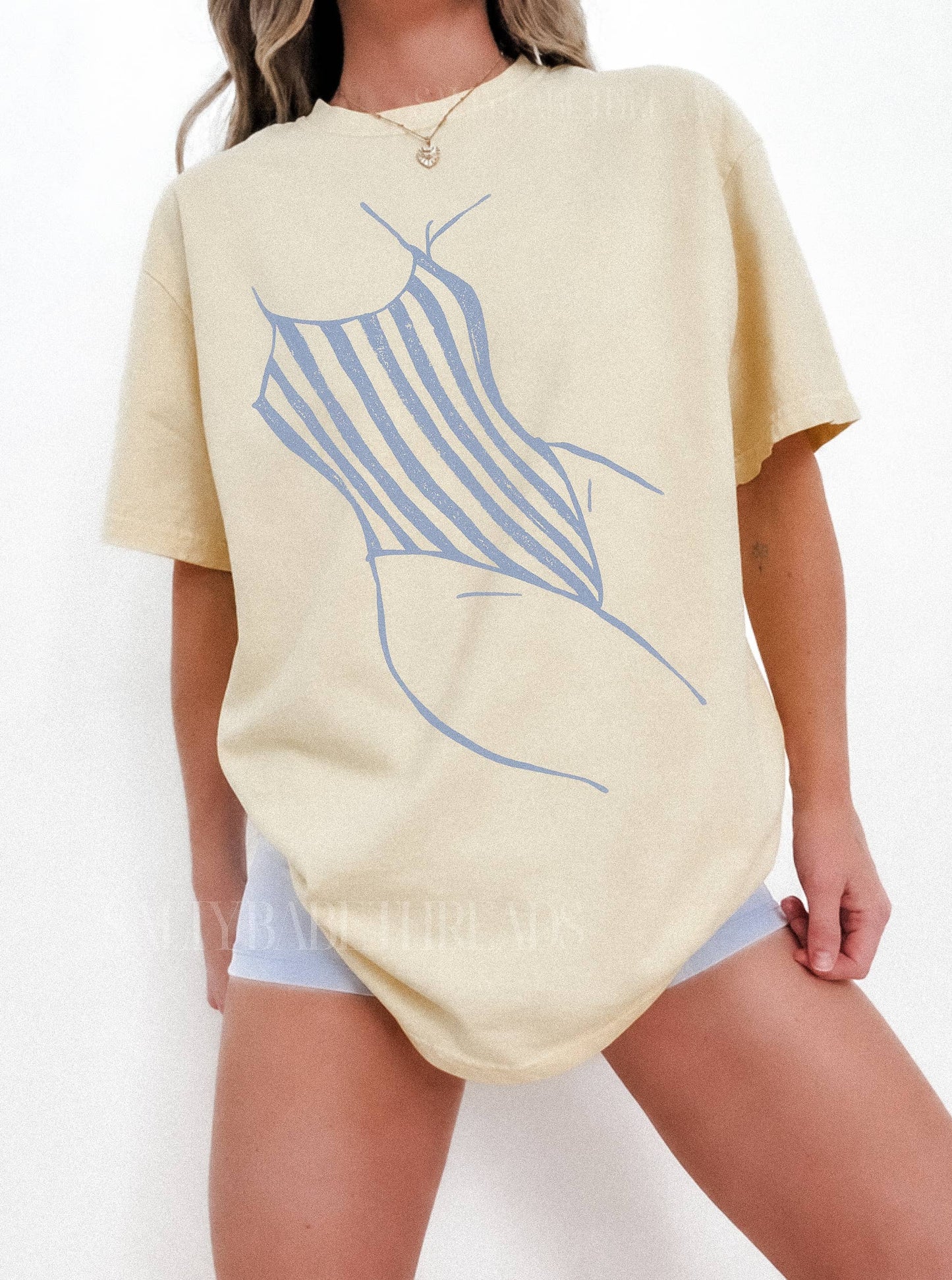 Swim Lines Graphic Tee