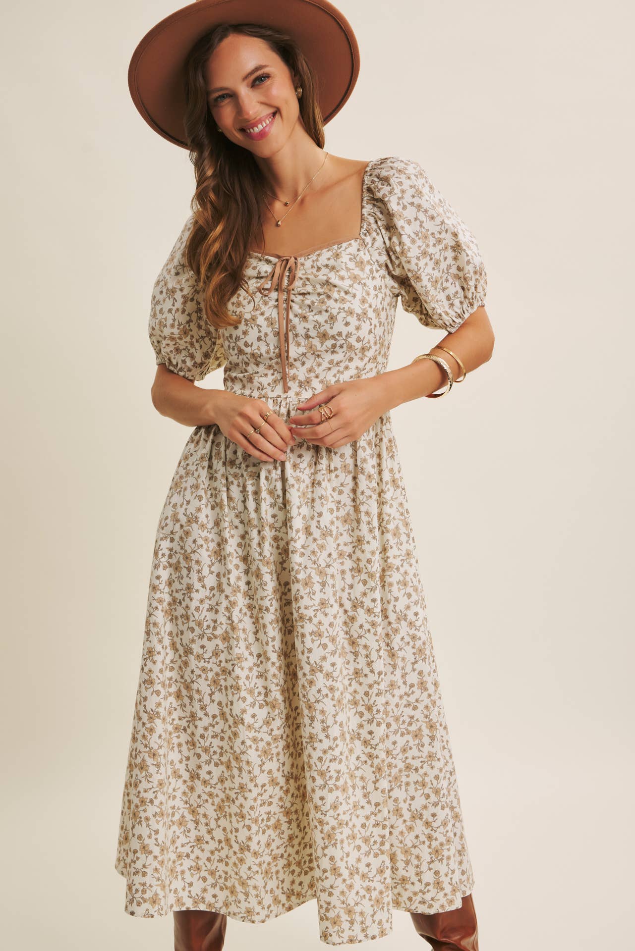 Golden Hour Midi Dress