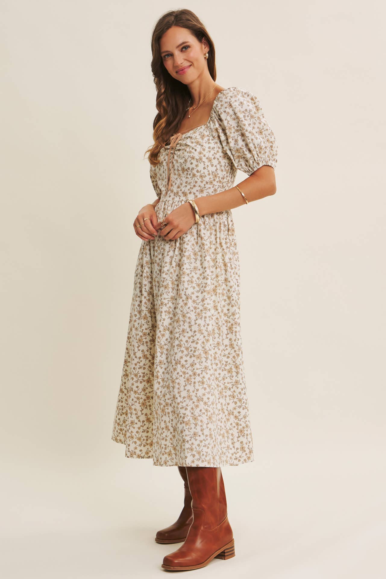 Golden Hour Midi Dress