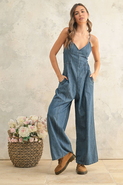 Chambray Everyday Jumpsuit