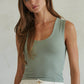 Double Layered Seamless Top (Multiple Colors)