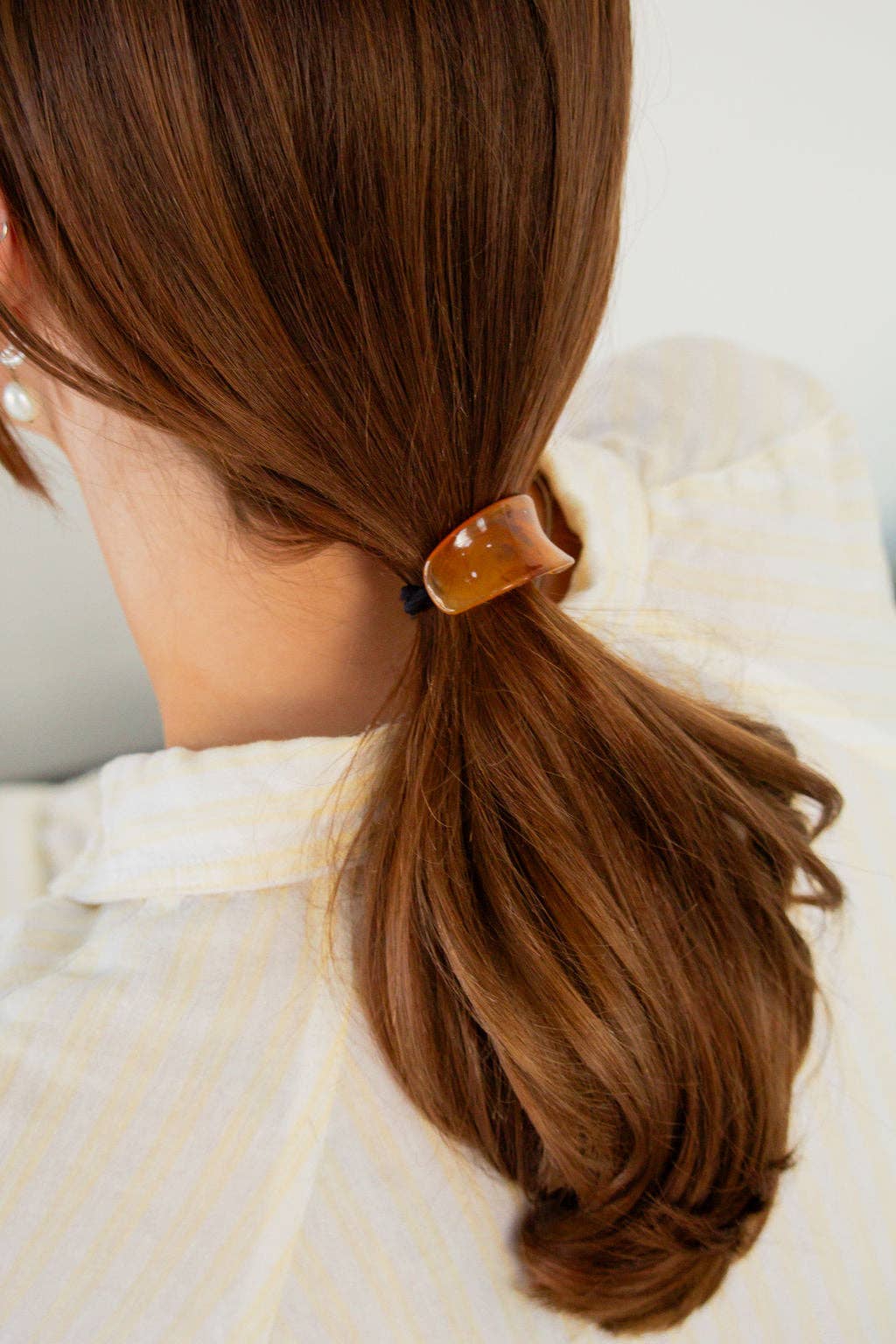 Raw Honey Ponytail Cuff