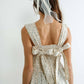 Margot Tie Back Midi Dress