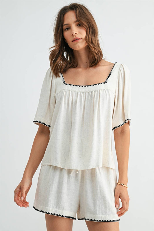 Olive Branch Blouse