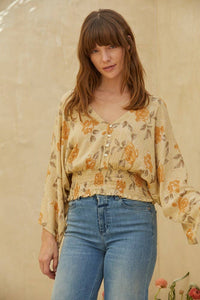 By Chance Smocked Top