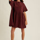 Corduroy Mini Dress