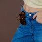 Tortoise Bow Claw Clip