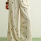 Wildflower Embroidered Pants