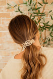 Overlapping Flat Claw Clip