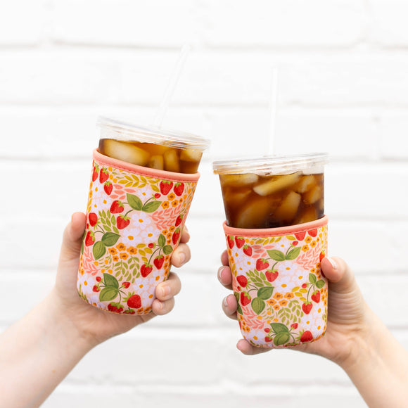 Strawberry Patch Drink Sleeve (Large)