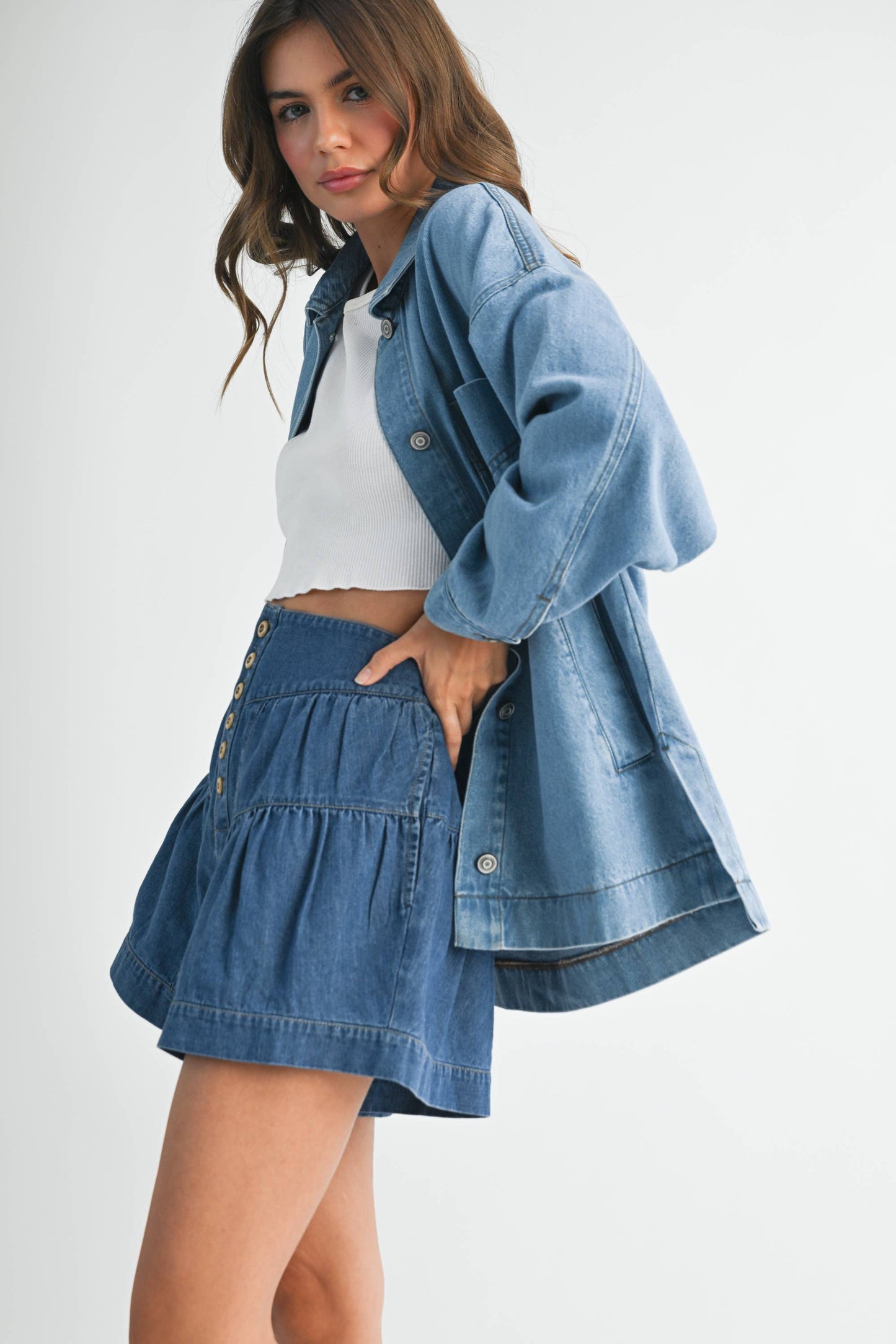 Utility Denim Jacket