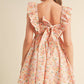 Sweetheart Flutter Mini Dress