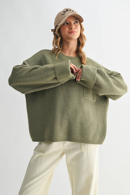 Oversized Knit Sweater
