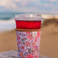 Sweet Peony Iced Coffee Drink Sleeve