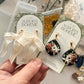 Sheer Ribbon Bow Earrings