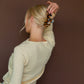Tortoise Bow Claw Clip
