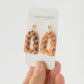 Mocha Checkered Window Dangle