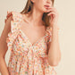 Sweetheart Flutter Mini Dress