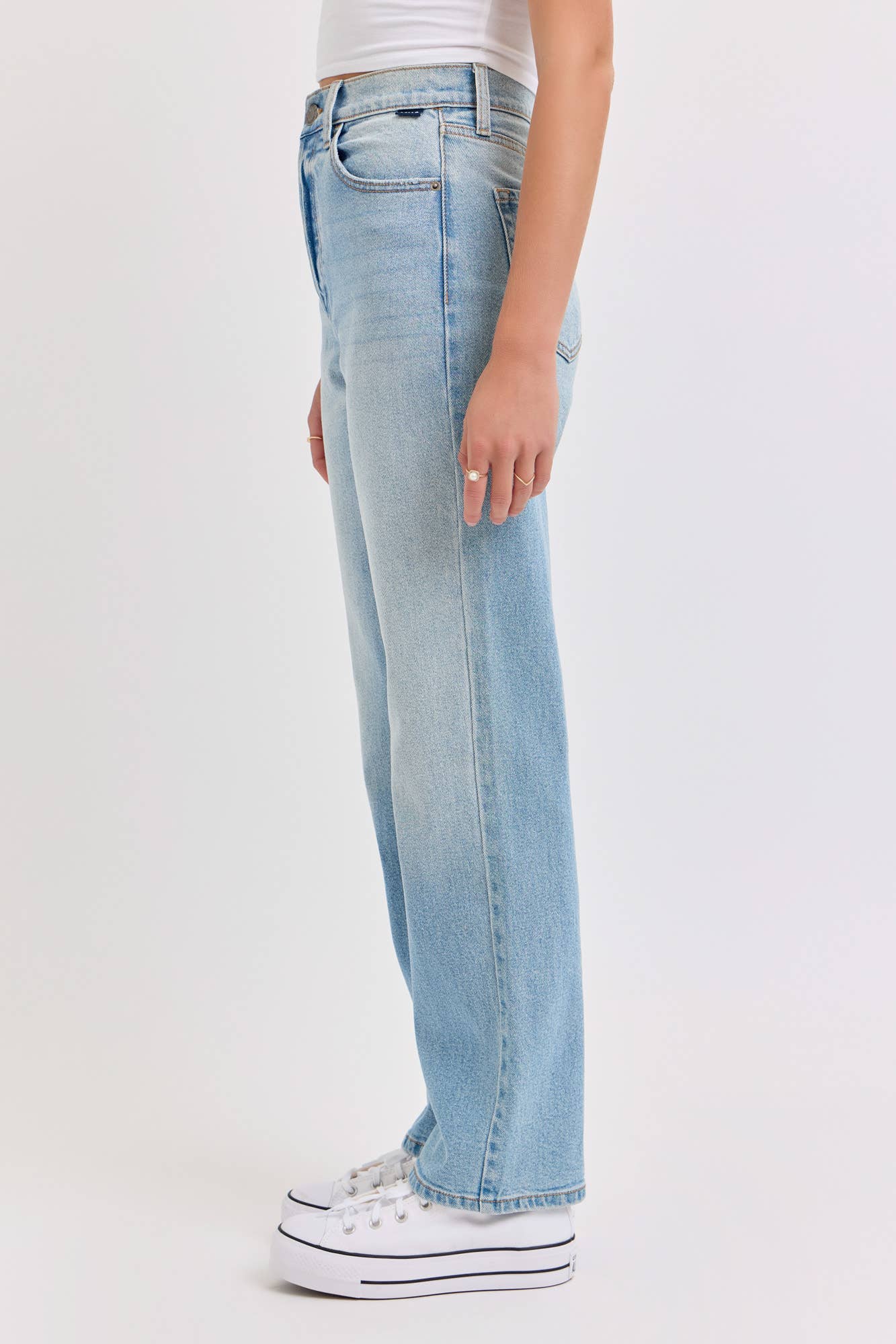 The Everyday High Rise Dad Jean Light Wash