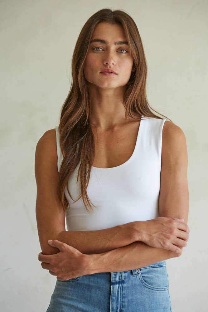 Double Layered Seamless Top (Multiple Colors)